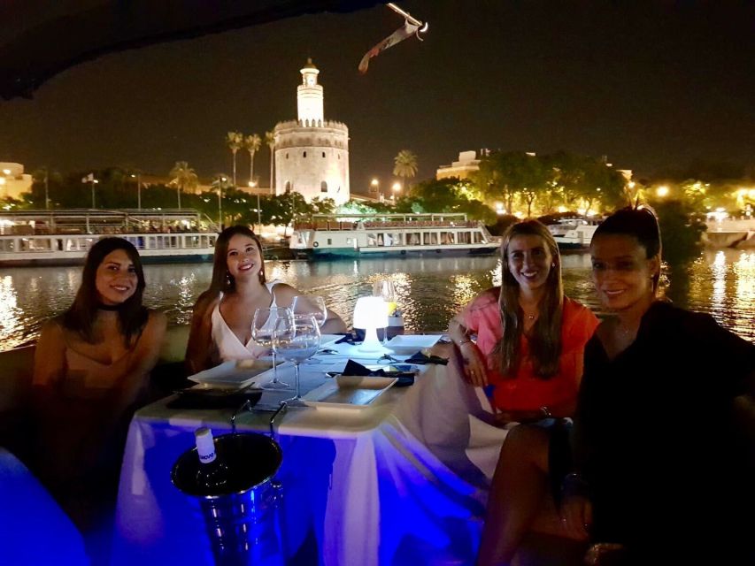 Seville: Exclusive River Boat Tour with Tapas - The Torre del Oro and Seville’s riverfront