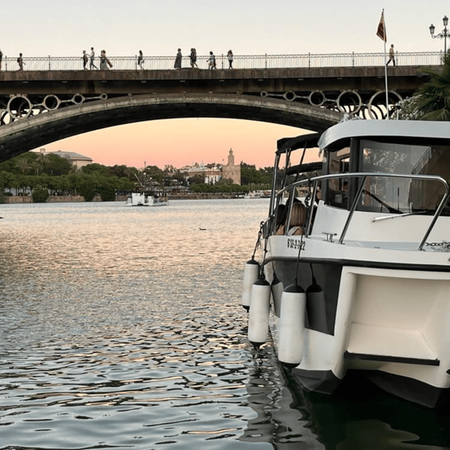 Seville: Guadalquivir River Boat Tour - From the first bridges to the Torre del Oro