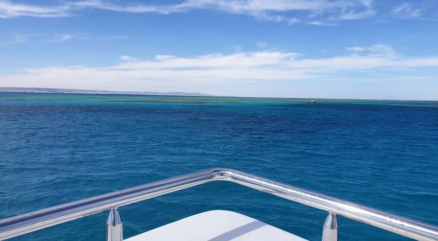 Sharm El-Sheikh: Luxury Ras Mohammed & White Island Cruise - White Island, a bright pause between reef stops