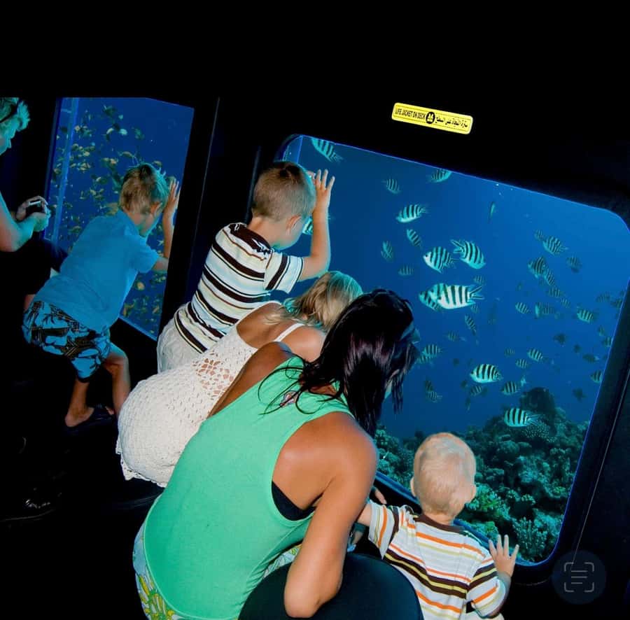 Sharm El-Sheikh: Seascope Submarine boat cruise with pickup - Hotel pickup and the ride to the marina