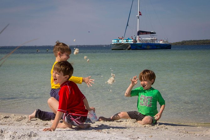 Shell Island Snorkel and Dolphin Catamaran Cruise with Island Time - Sailing from 5201 N Lagoon Drive