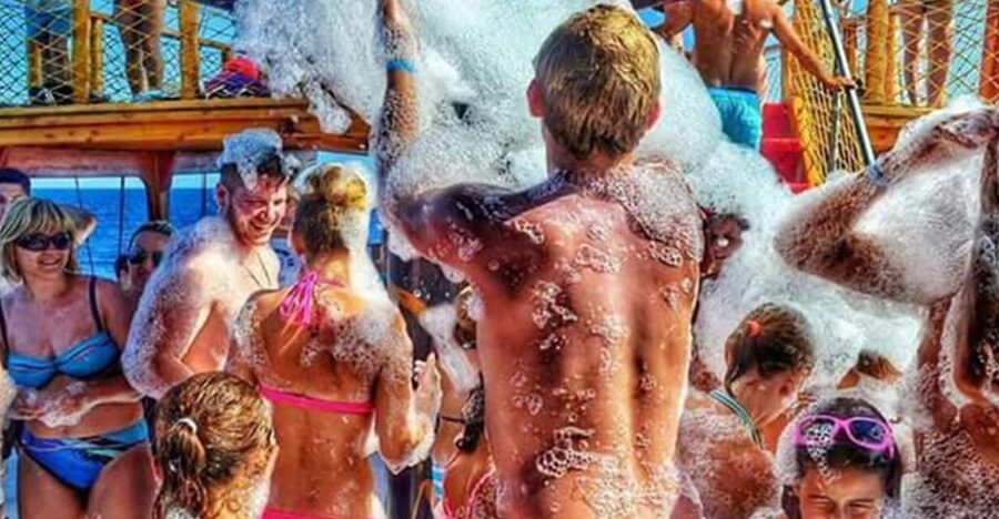 Side: Dolphin Island Boat Tour w/ Lunch & Foam Party - Starting along the Manavgat River