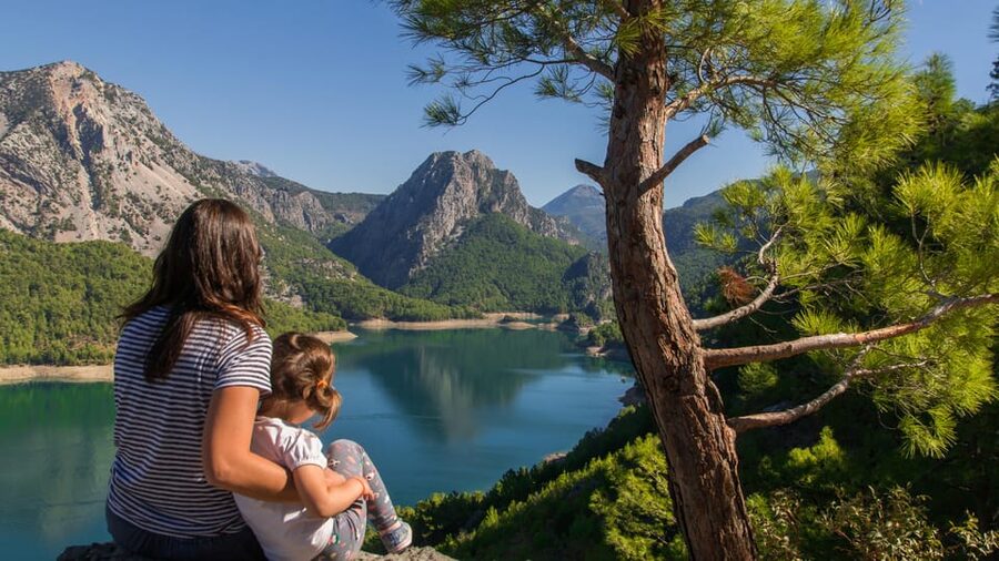 Side: Green Canyon Boat Trip & Bus Safari with Lunch - From Side hotels to the Taurus Mountains