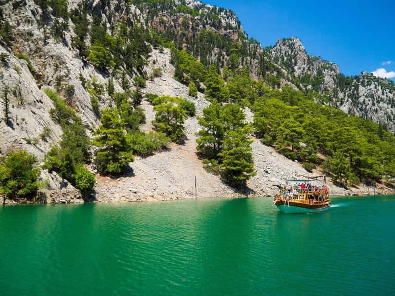 Side: Green Canyon Boat Trip with Lunch near Green Lake - Swimming in the Green Water