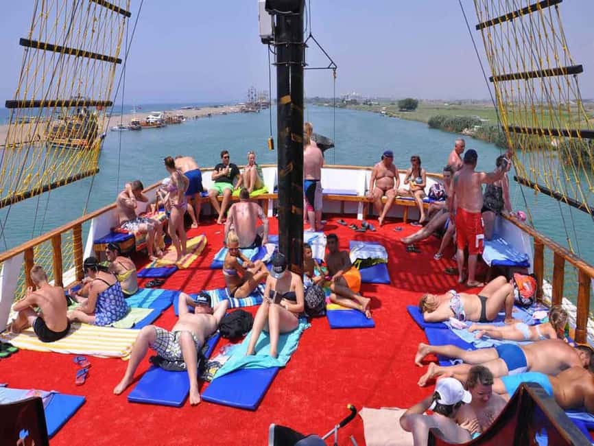 Side: Manavgat Boat, Bazaar, & Waterfall Day Trip with Lunch - Key points at a glance