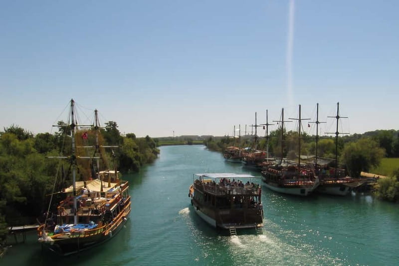 Side: Manavgat River Boat Trip & Grand Market w/ Lunch - The Manavgat Grand Bazaar in 1.5 hours
