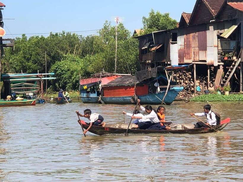 Siem Reap Floating Village Kampong Phluk Sunset with Boat - Why Kampong Phluk is worth an afternoon