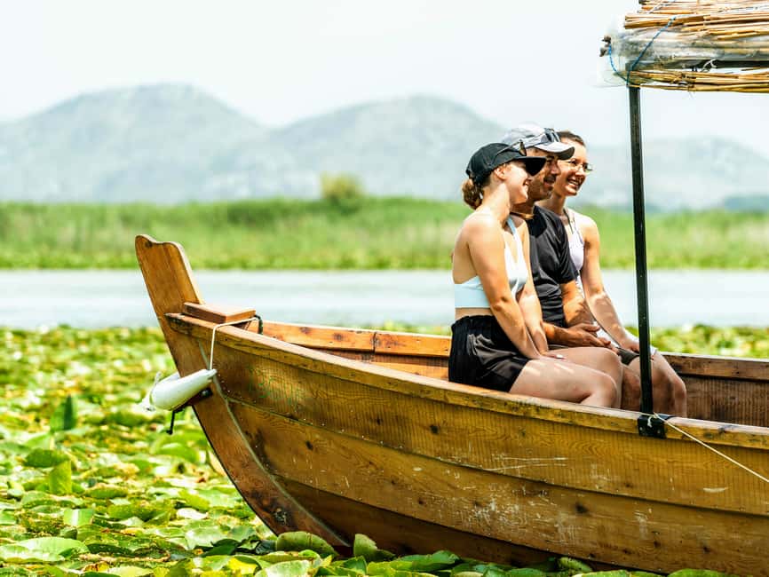 Skadar Lake National Park: Guided Boat Tour to Kom Monastery - Through the channel beneath Vranjina