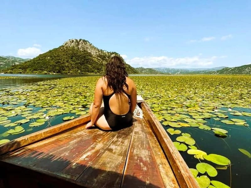 Skadar Lake National Park: Guided Boat Tour with Wooden Boat - Water grass, lotus leaves, and narrow channels