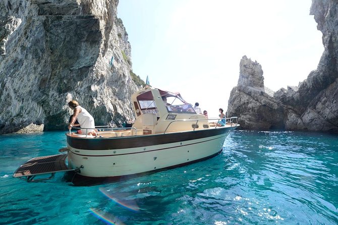 Small Group Capri Island Boat Ride with Swimming and Limoncello - Punta Carena Lighthouse and the return to Marina Grande