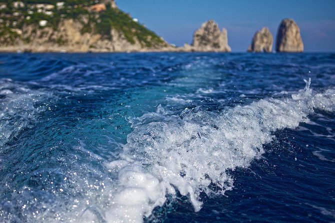 Small Group Capri Island Boat Ride with Swimming and Limoncello - What the $107.63 price includes