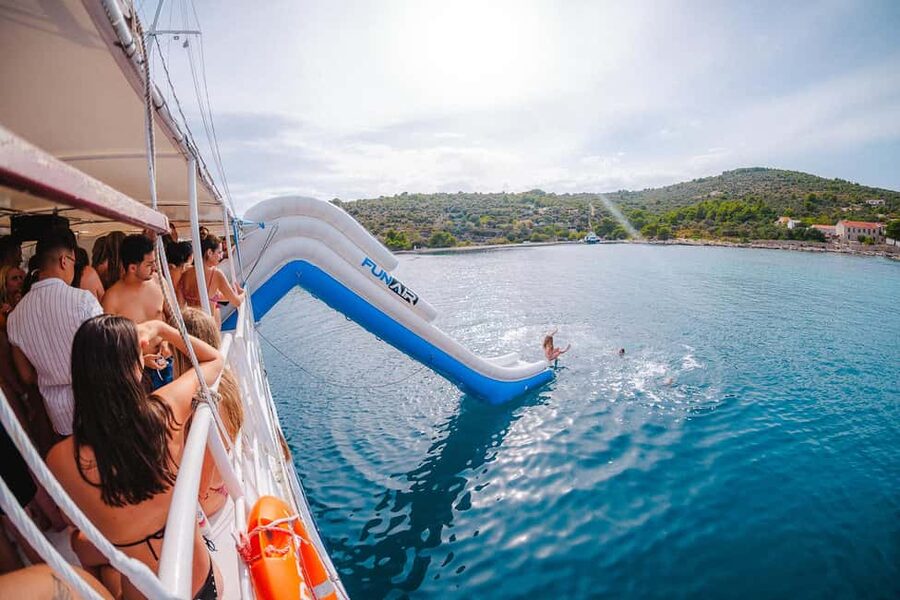 Split: Blue Lagoon Boat Party, Djs, Swim, Shots & AfterParty - Is $47 good value?