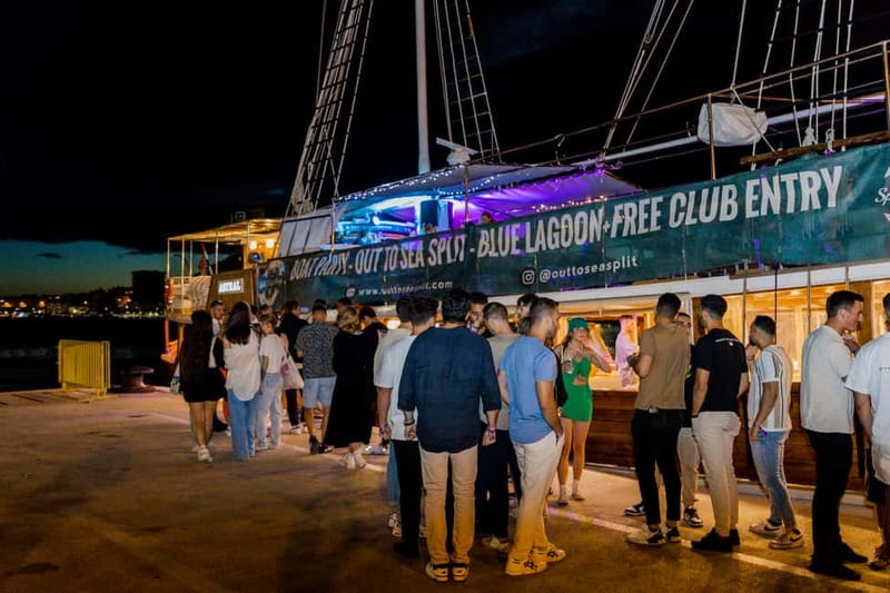 Split: Night Boat Party with DJ, Free Shots & After-Party - Jimmy Bar is the warm-up, not the main event