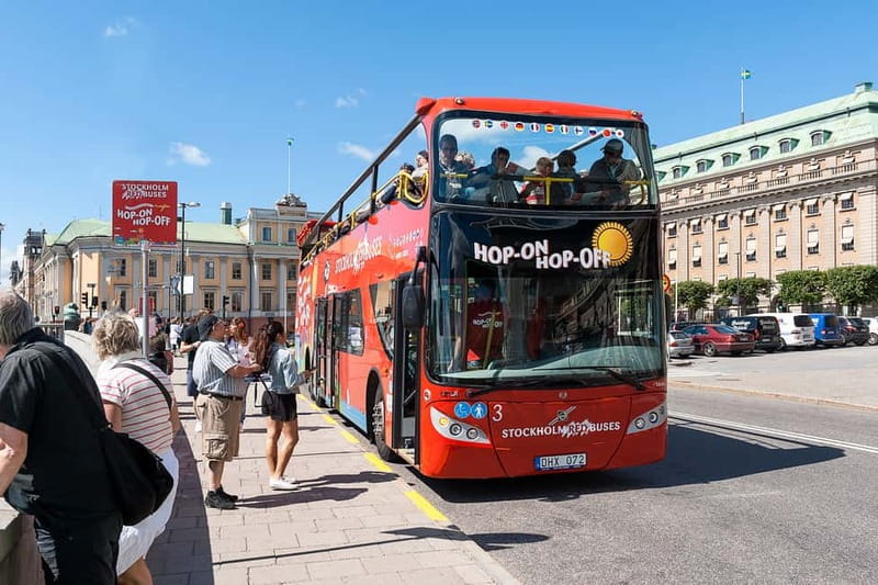 Stockholm: Hop-On Hop-Off Bus or Boat Option - Starting Near Tegelbacken and Stockholm Central