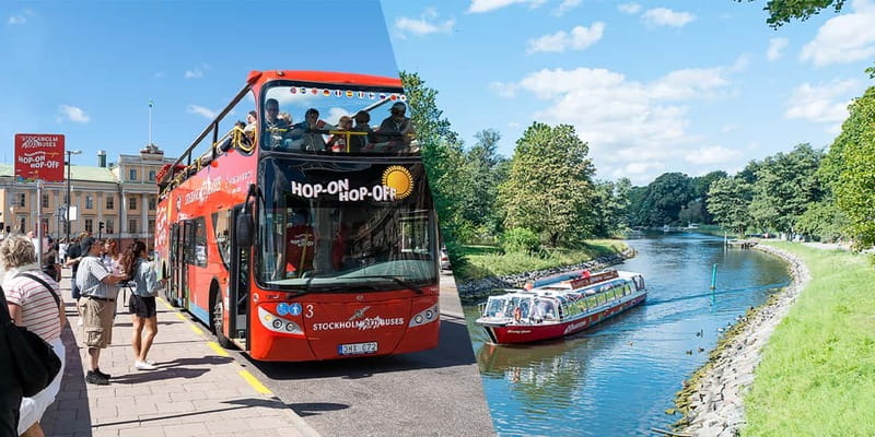 Stockholm: Hop-On Hop-Off Bus or Boat Option - Royal Opera, Gamla Stan, and the Old Center