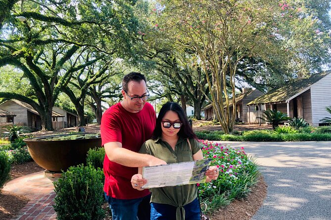 Swamp Boat Ride and Oak Alley Plantation Tour from New Orleans - Manchac Swamp by covered pontoon boat