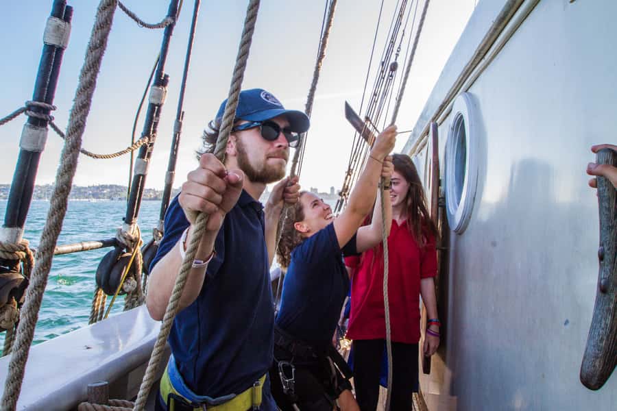 Sydney: Tall Ship Harbour Twilight Dinner Cruise - Small details that improve the evening