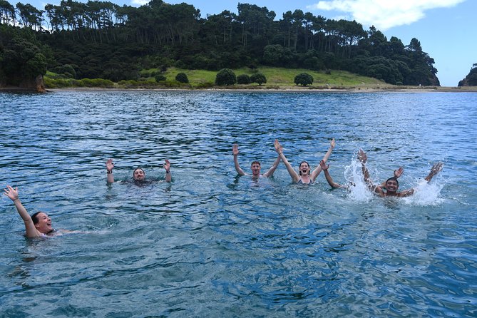 The Rock Adventure Overnight Cruise - Leaving Paihia Wharf for the islands