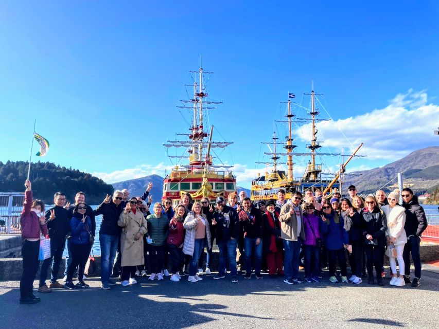 Tokyo: Mt. Fuji 5th Station & Hakone Cruise 1-Day Bus Tour - Riding Hakone Ropeway Above the Mountains