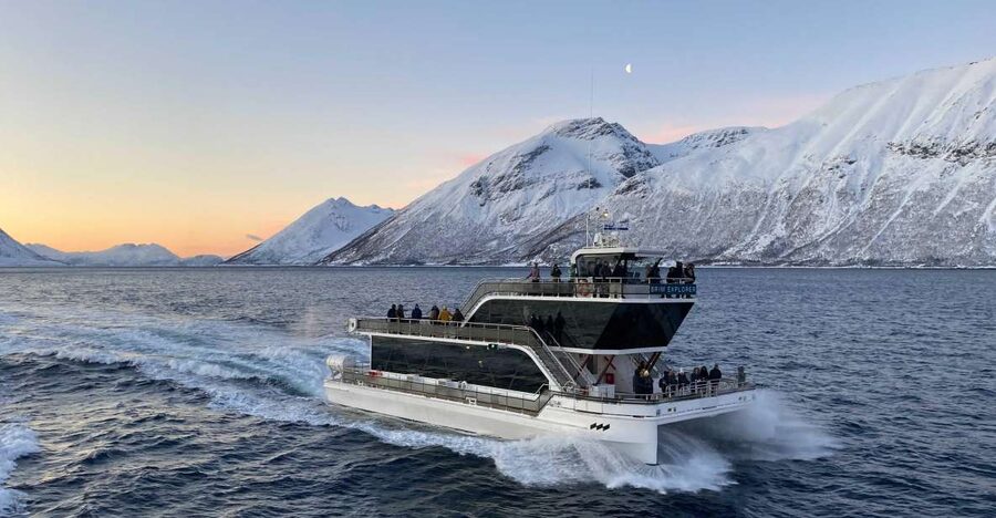 Tromsø: Arctic Fjord Cruise With Stop On Land At Fish Racks - Comfort, food, and the hybrid-electric ride