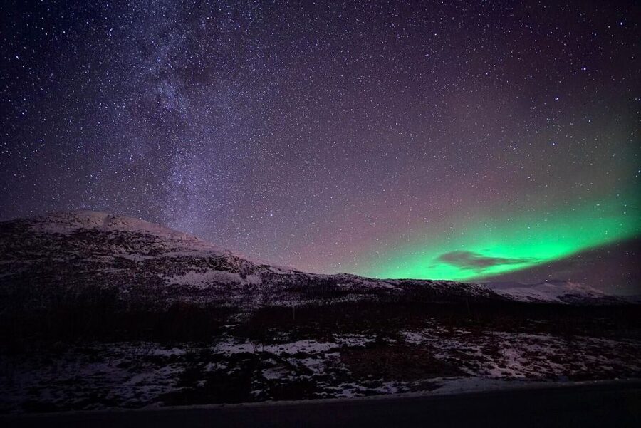 Tromsø: Evening Aurora Cruise (dinner optional) - Searching the Arctic sea for a clear sky