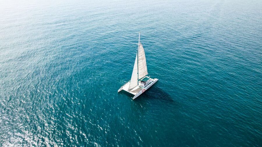 Valencia: Sailing Catamaran Cruise with Sunset Option and DJ - Music, cava, and the onboard bar