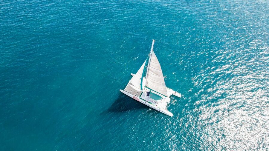 Valencia: Sailing Catamaran Cruise with Sunset Option and DJ - Value at about $17 per person