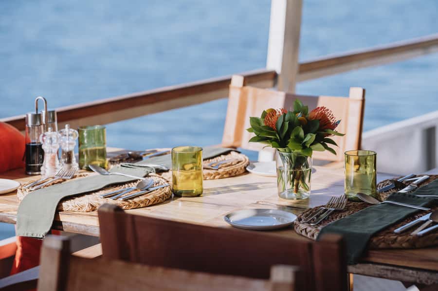 Victoria Falls: Dinner Cruise on the Zambezi River - The Zambezi Breeze and your view from the river