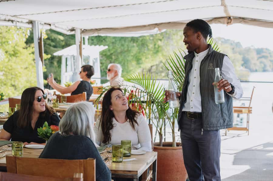 Victoria Falls: Dinner Cruise on the Zambezi River - Hotel pickup and arrival at the Pure Africa Waterfront