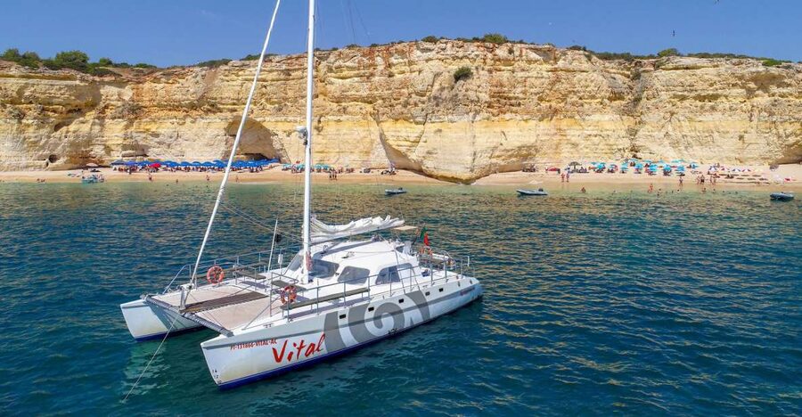 Vilamoura: Guided Sightseeing Cruise with Beach BBQ & Drinks - The Benagil limitation is worth understanding